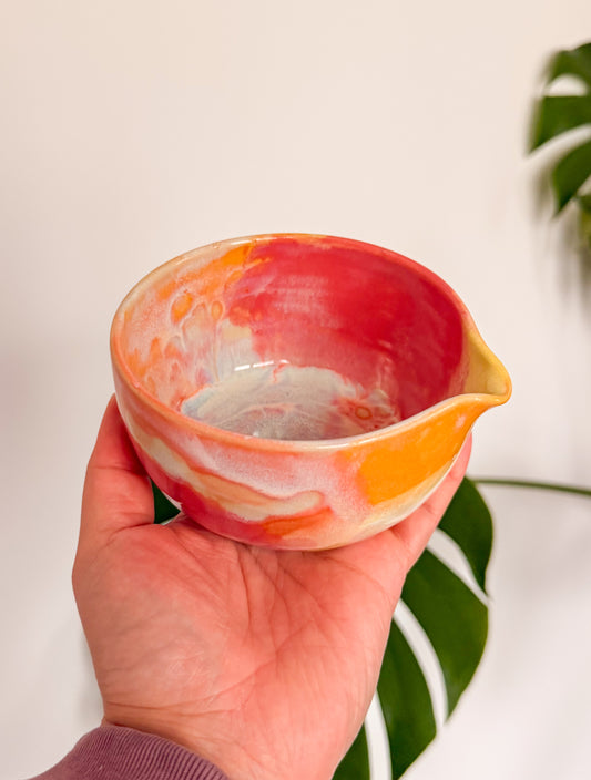 Sunset Matcha Bowl No. 04